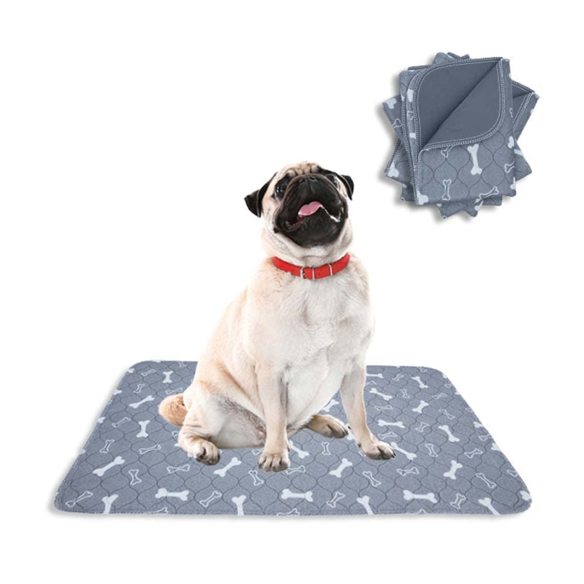 Washable Reusable Dog Pee Pads, 18 x 24 in, 4-Pack