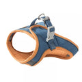 QERTYHKK Adjustable Suede Vest Harness for Dogs & Cats