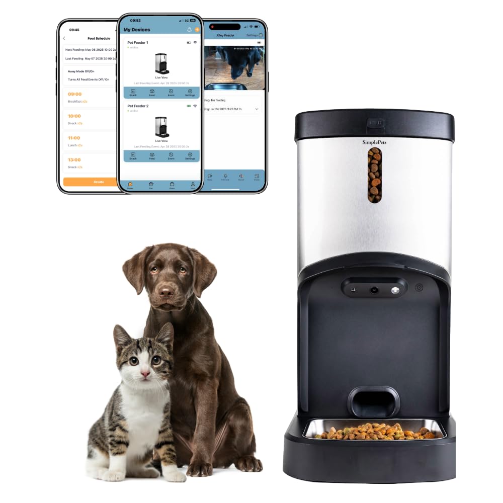 SMARTFeeder 20L Wi-Fi Automatic Pet Feeder with HD Camera