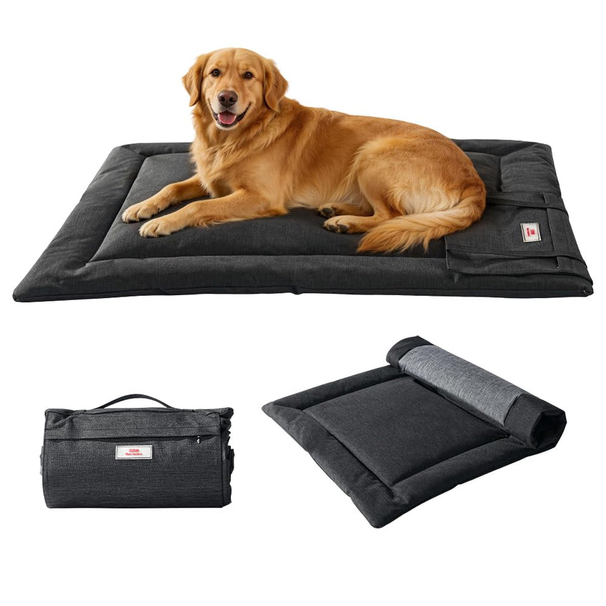 SOMAHE Foldable Waterproof Travel Dog Bed & Outdoor Mat