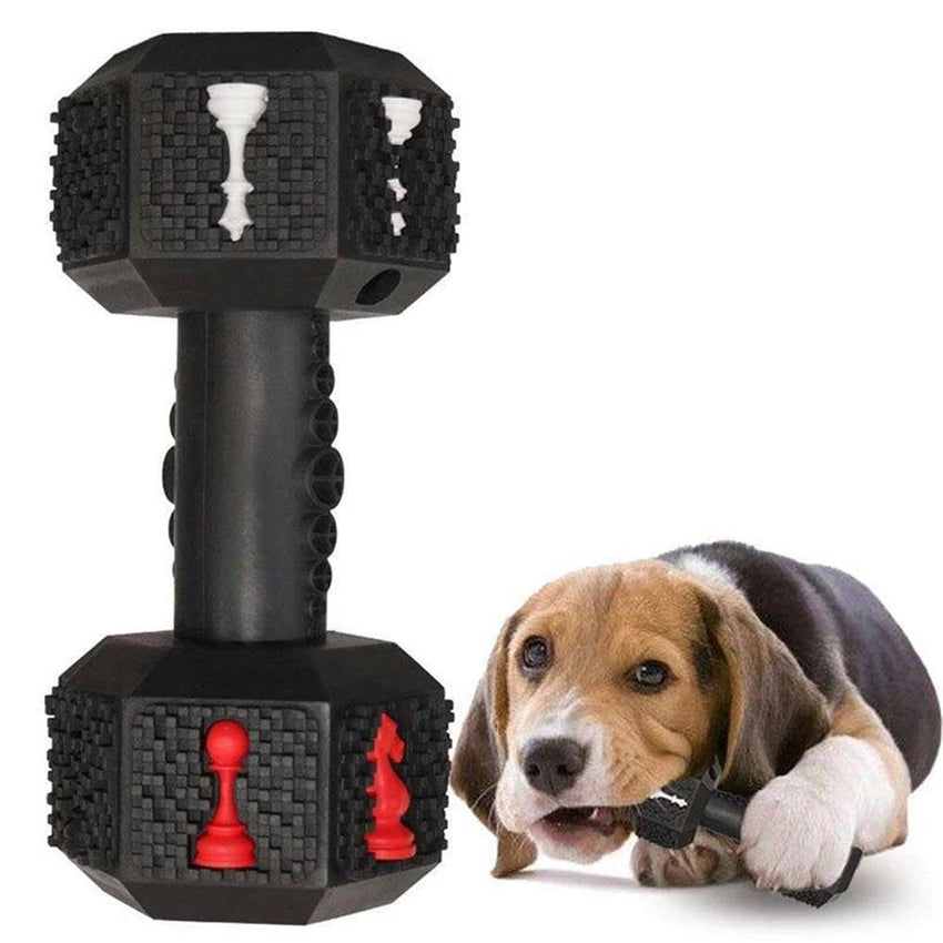 Durable Thermoplastic Rubber Dog Chew Bone for Aggressive Chewers