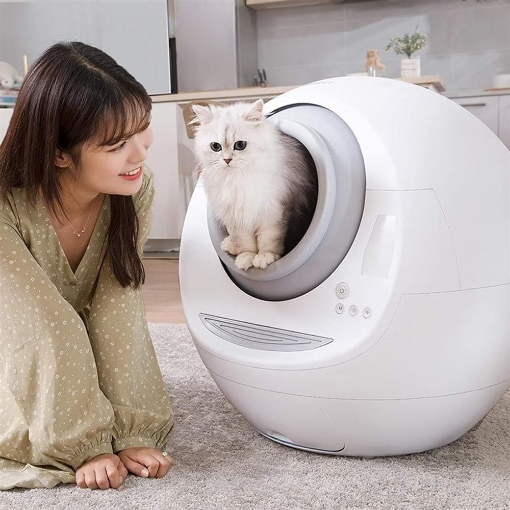 Fully Enclosed Automatic Self-Cleaning Cat Litter Box