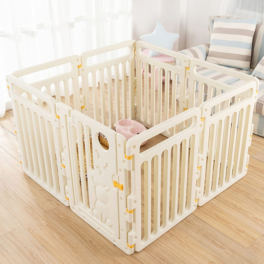 Foldable Indoor & Outdoor Pet Playpen, 140 x 140 x 90 cm